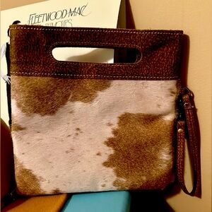 EUC Myra Bags Designer Myra Bijou Leather and Cowhide